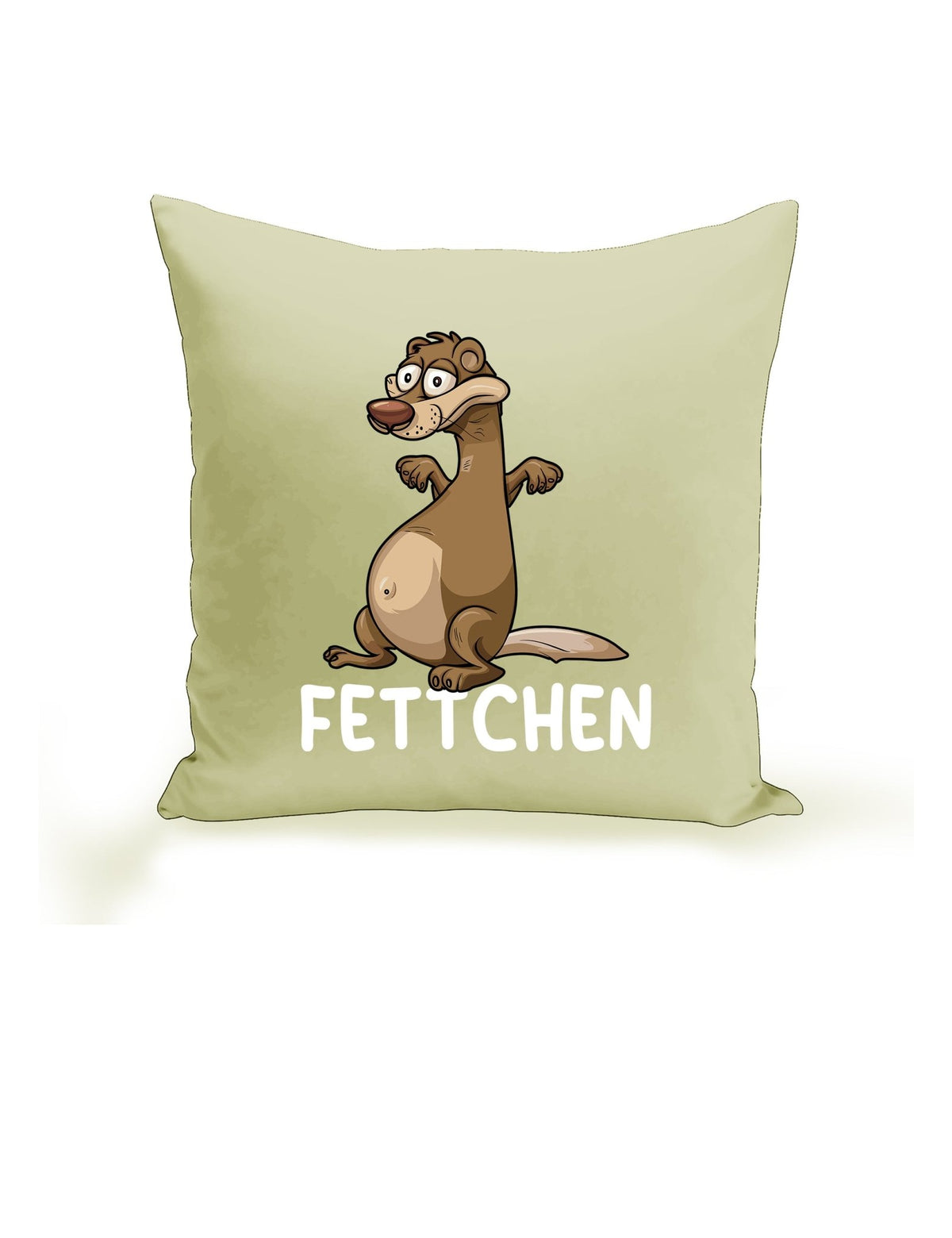 Fettchen – Das freche Statement Kissen