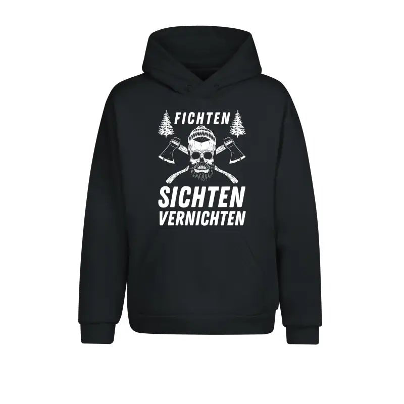 Fichten Sichten Vernichten 2.0 Hoodie Unisex - tshirtladen - 