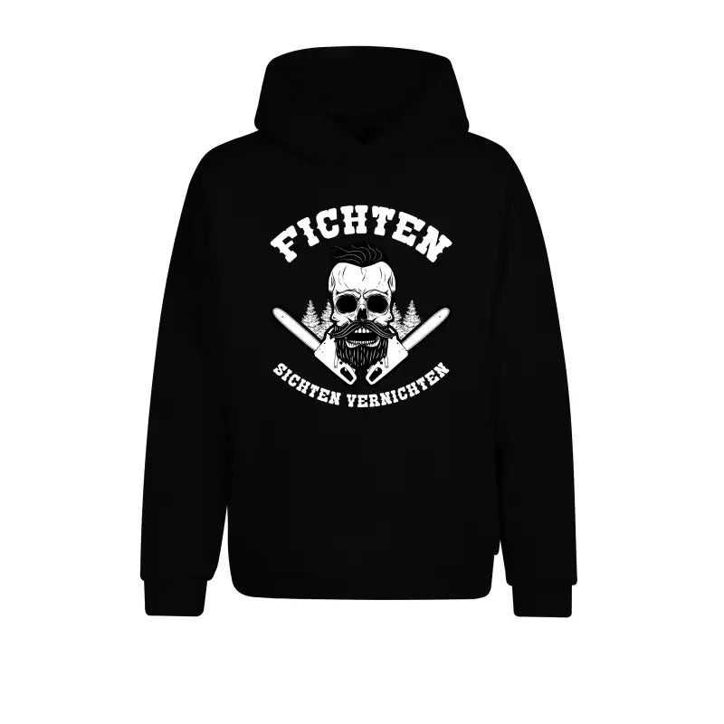 
                      
                        Fichten Sichten Vernichten Beard Hoodie Unisex - XS / Schwarz
                      
                    