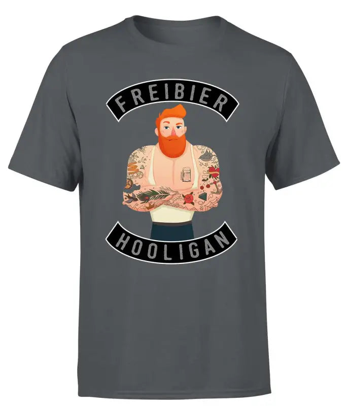 
                      
                        Freibier Hooligan Tattoo Funshirt Statementshirt T-Shirt Herren
                      
                    