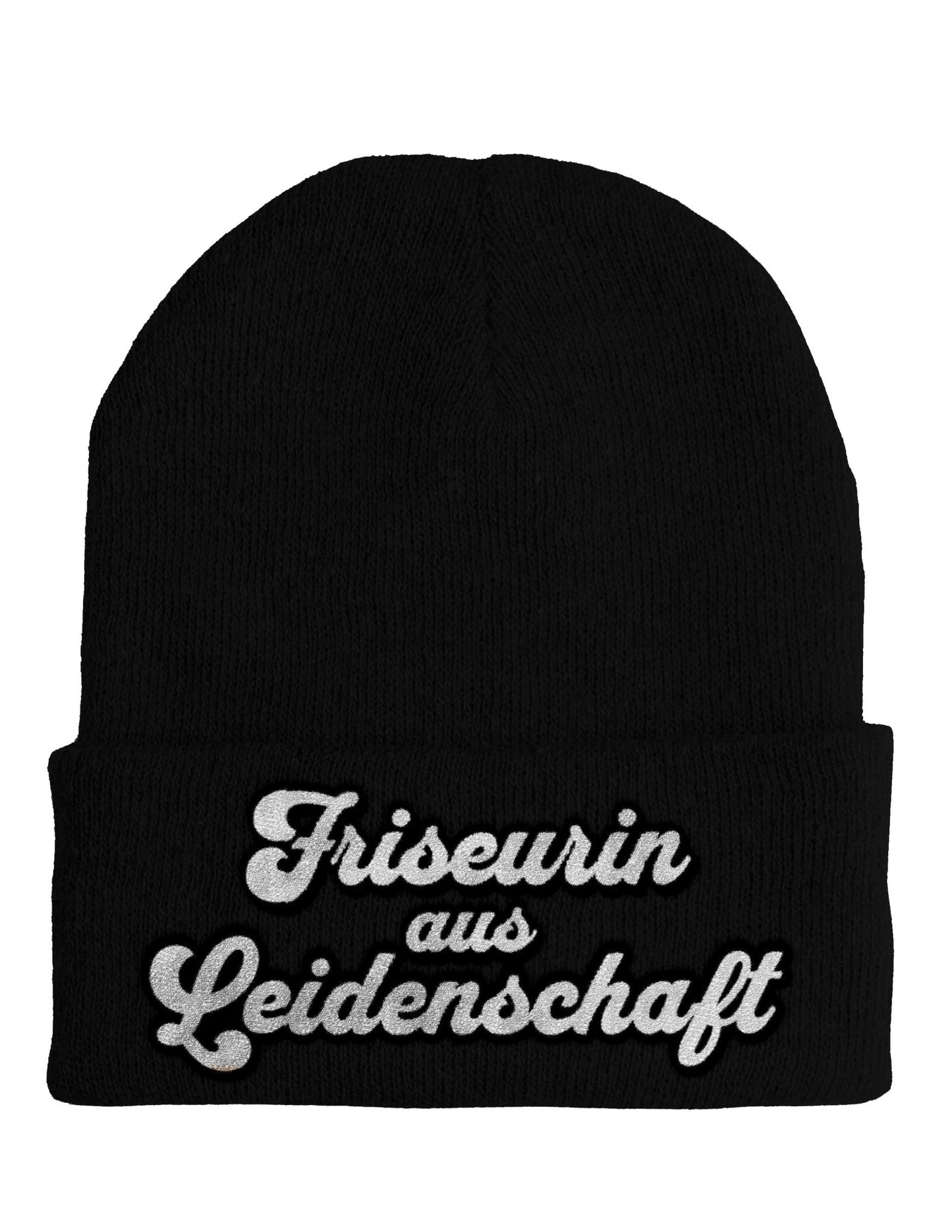 Friseurin aus Leidenschaft - Beanie - Mütze mit Spruch - tshirtladen - Mütze