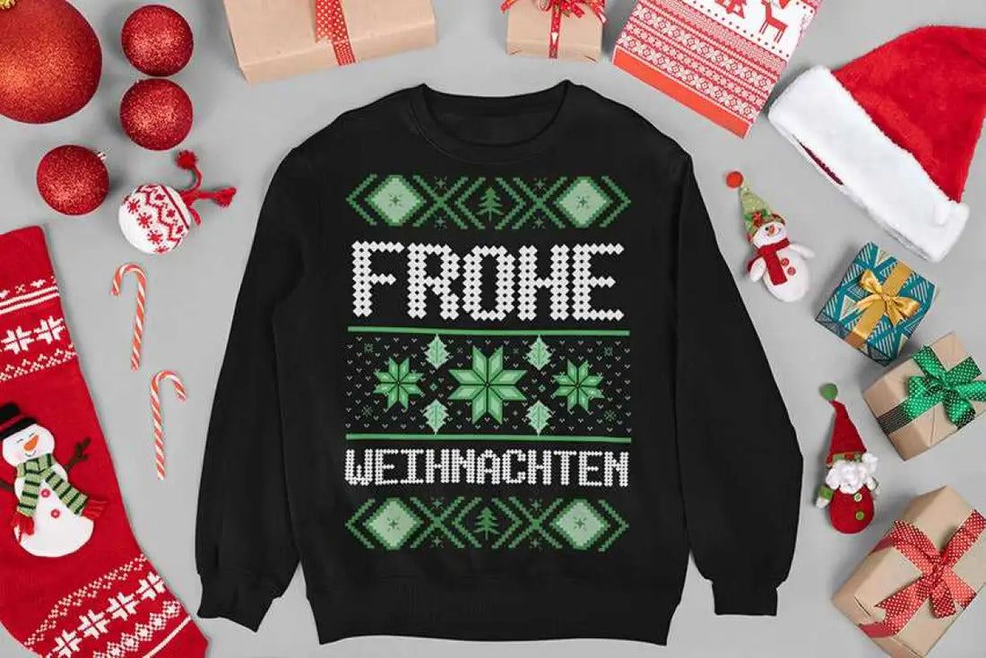 Frohe Weihnachten Ugly Christmassweater