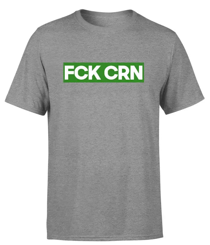 Fuck Corona Statementshirt Green Edition Funshirt T-Shirt Herren - tshirtladen - 