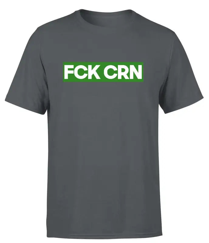 Fuck Corona Statementshirt Green Edition Funshirt T-Shirt Herren