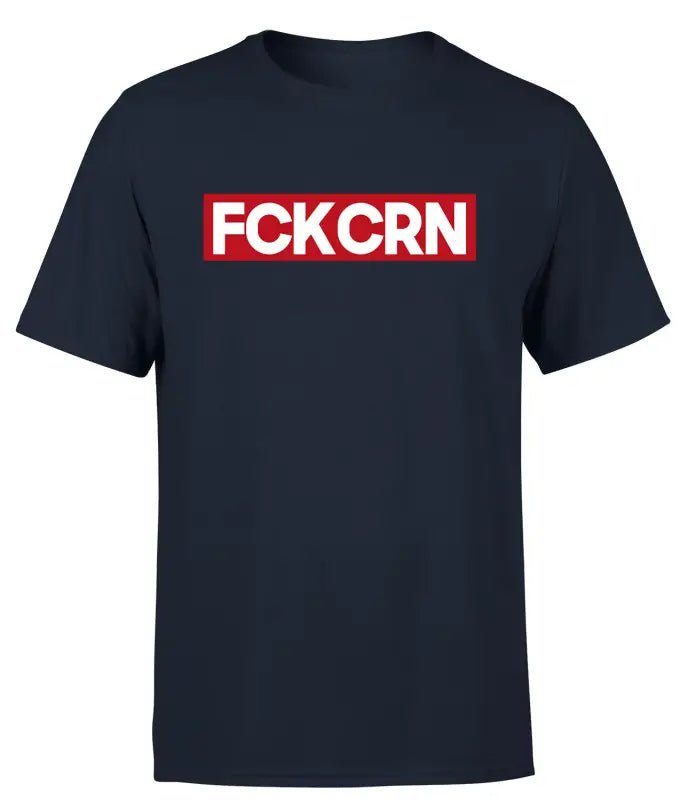 Fuck Corona Statementshirt Red Edition Funshirt T-Shirt Herren - tshirtladen - 