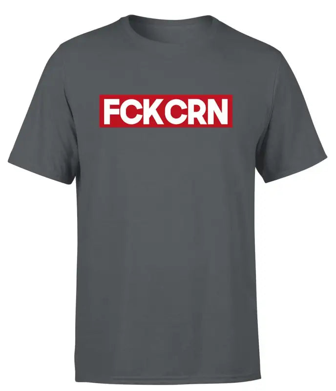 Fuck Corona Statementshirt Red Edition Funshirt T-Shirt Herren
