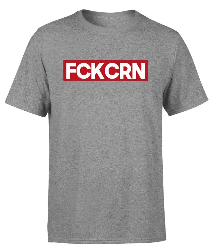 Fuck Corona Statementshirt Red Edition Funshirt T-Shirt Herren