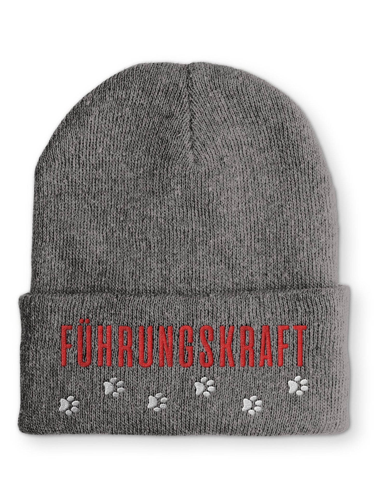 Führungskraft Hundefan Statement Beanie Mütze mit Spruch - tshirtladen - Mütze