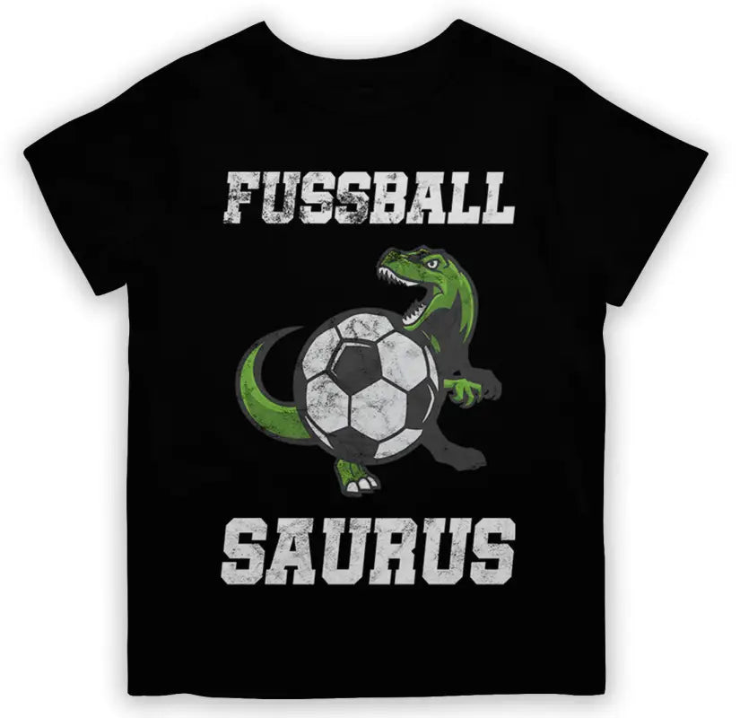 
                      
                        FUSSBALLSAURUS 2.0 Kinder Fußball T - Shirt - 110 - 116 / Schwarz
                      
                    