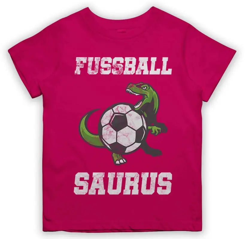 FUSSBALLSAURUS 2.0 Kinder Fußball T-Shirt - tshirtladen - 