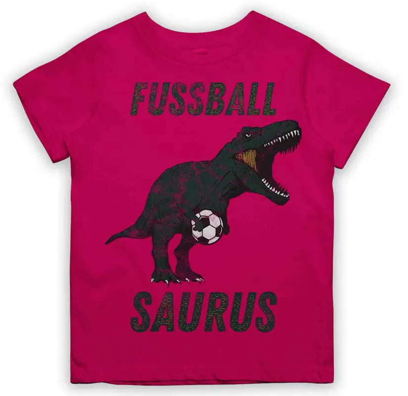 FUSSBALLSAURUS 3.0 Fußball Kinder T-Shirt