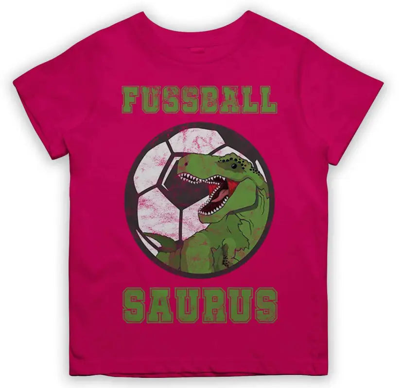 
                      
                        FUSSBALLSAURUS Fußball Kinder T-Shirt
                      
                    