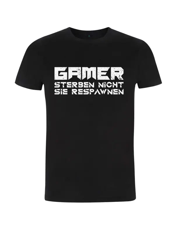 Gamer sterben nicht sie respawnen Herren T-Shirt - tshirtladen - 