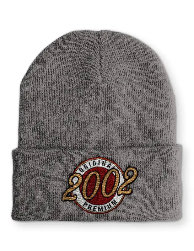 Geburtstagsgeschenk Original 2002 Premium Mütze Geburtstag - Jahrgang 2002 - tshirtladen - 
