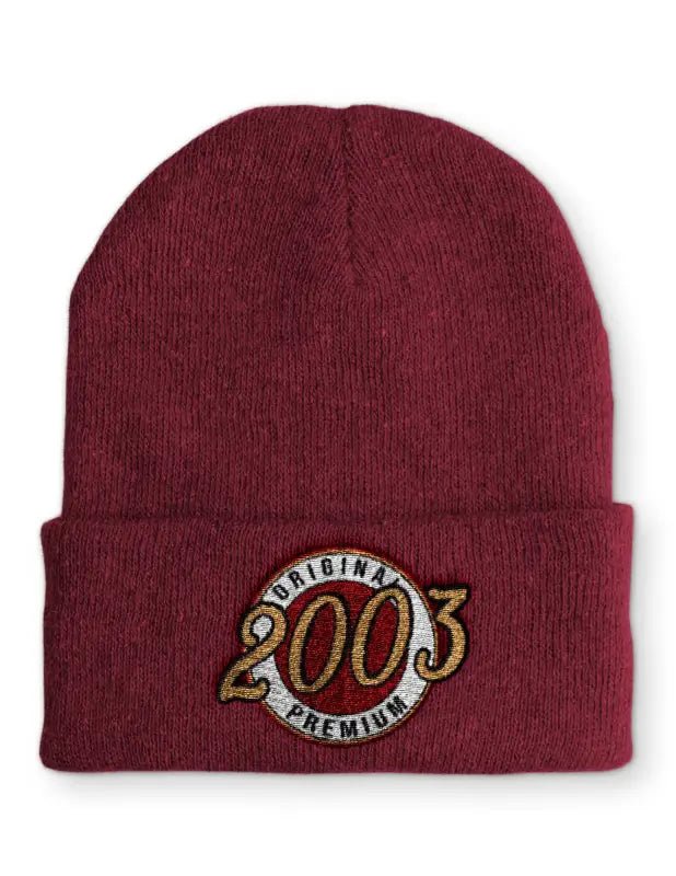 Geburtstagsgeschenk Original 2003 Premium Mütze Geburtstag - Jahrgang 2003 - tshirtladen - 