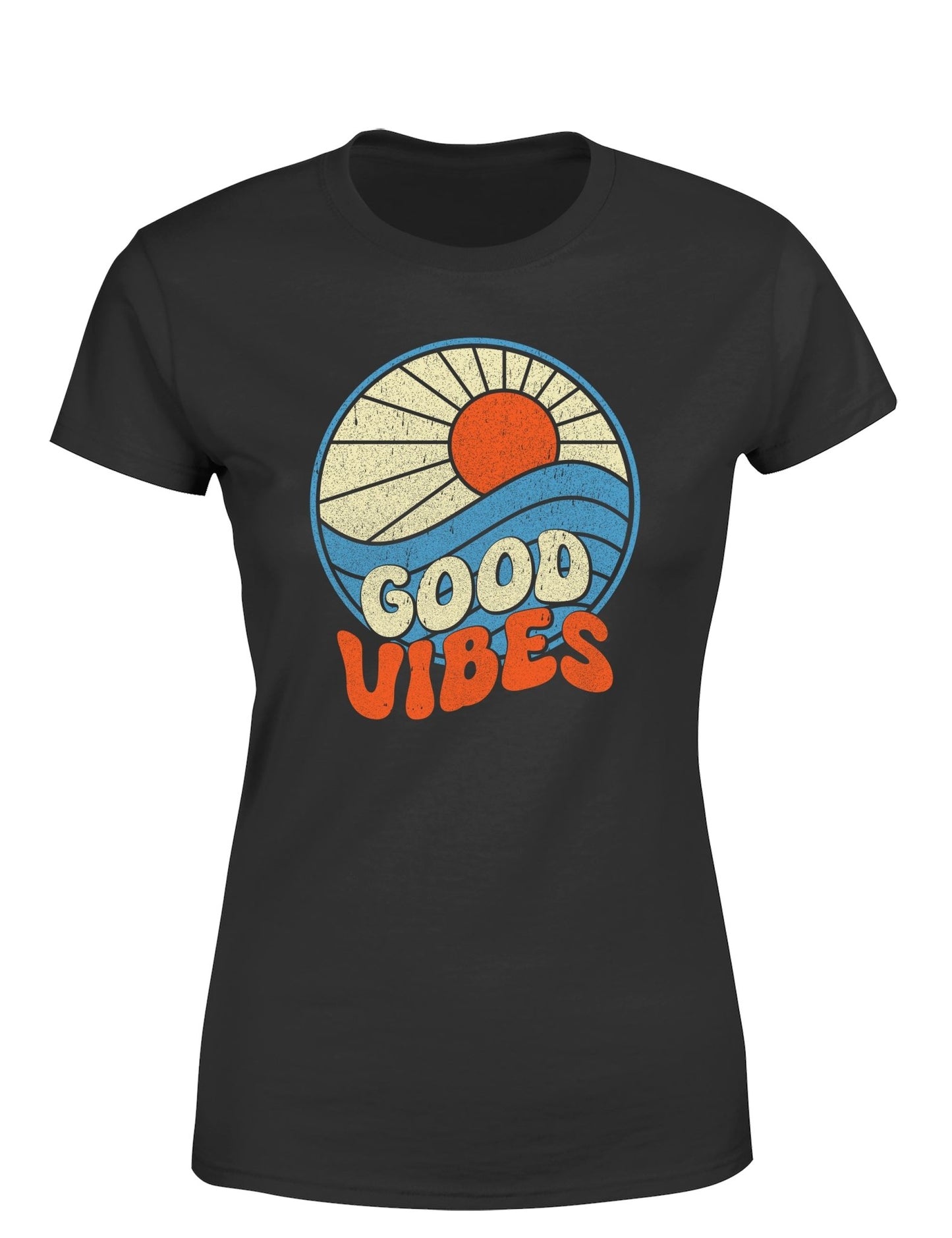 Good Vibes Sommer Party Damen T-Shirt - tshirtladen - T-Shirt