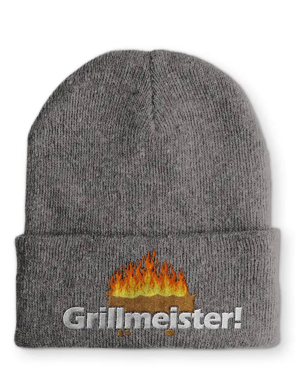 Grillmeister Wintermütze perfekt für die kalte Jahreszeit - Grey
