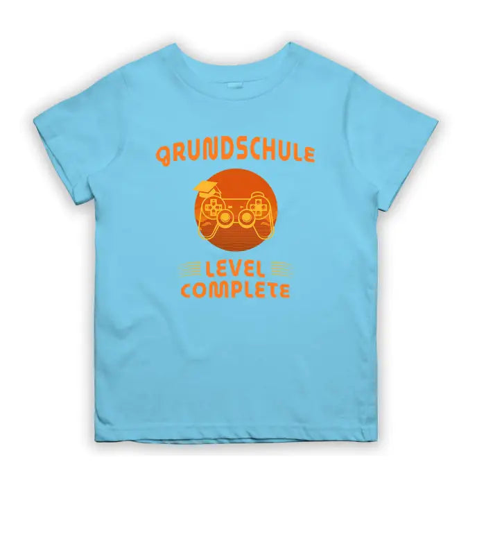 Grundschule Level Complete Kinder T - Shirt - 104 - 110 / Light Blue