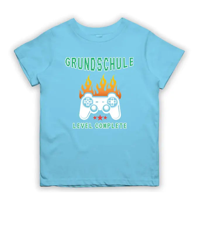 Grundschule Level Complete Kinder T - Shirt - 104 - 110 / Light Blue