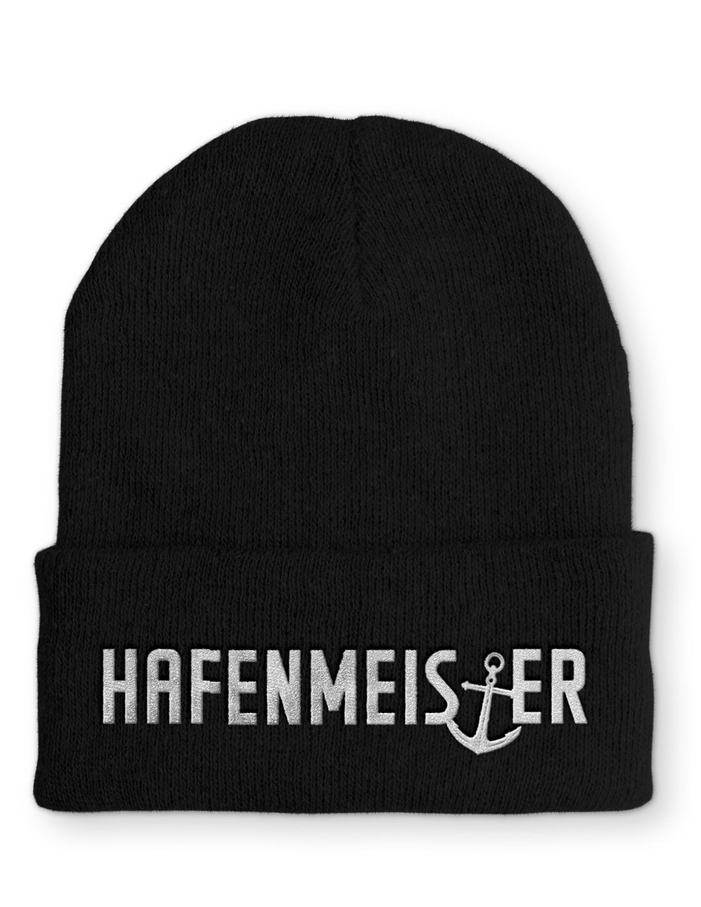 Hafenmeister Beanie Mütze mit Spruch - tshirtladen - Mütze