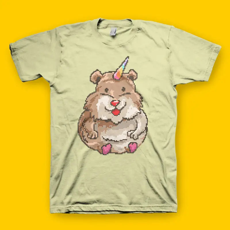 Hamster Corn Herren T - Shirt Unisex - XS