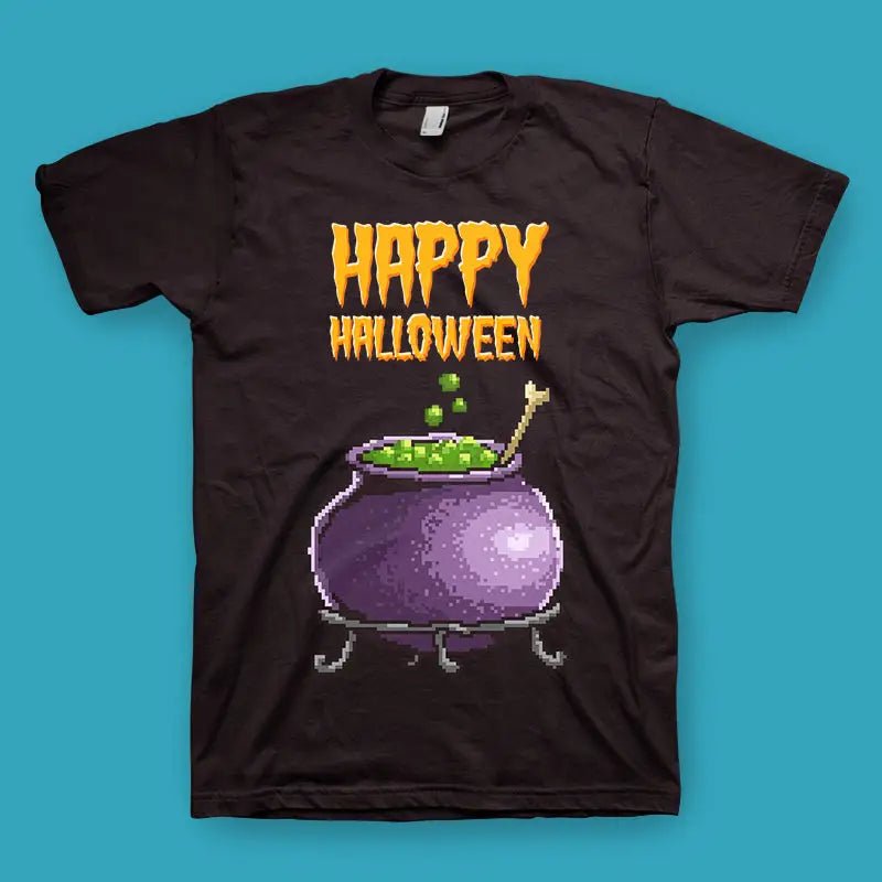 Happy Halloween Herren T-Shirt Unisex - tshirtladen - 