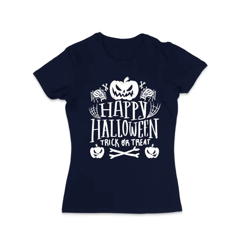 
                      
                        Happy Halloween trick or treat Damen T - Shirt - S / Navy
                      
                    