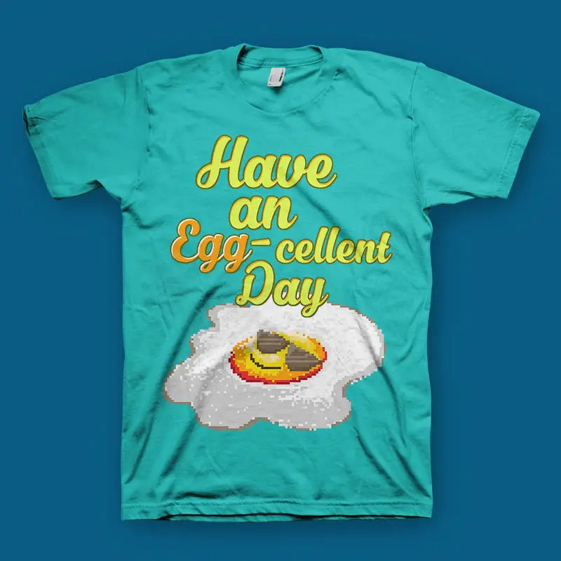 Have an Eggcellent Day Herren T - Shirt Unisex - XS