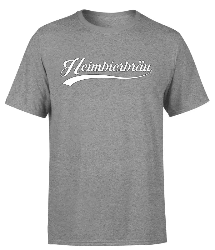 Heimbierbräu Basic T - Shirt Herren - S / Grau