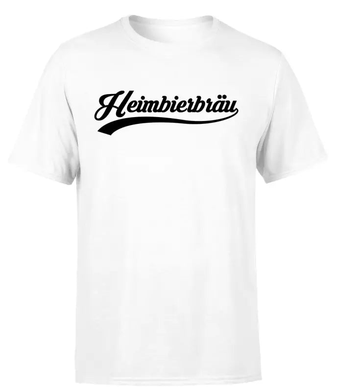 Heimbierbräu Basic T - Shirt Herren - S / Weiss
