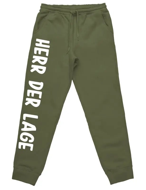 Herr der Lage Jogginghose mit lustigem Spruch - tshirtladen - 