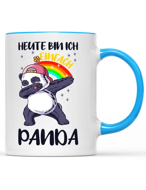 
                      
                        Heute bin ich einfach PANDA Tasse - Hellblau
                      
                    