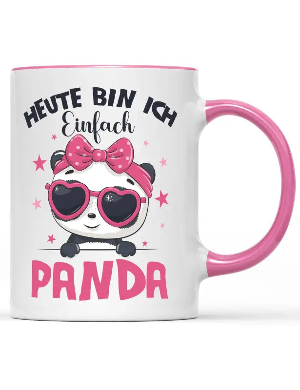 
                      
                        Heute bin ich einfach PANDA Tasse - Rosa
                      
                    