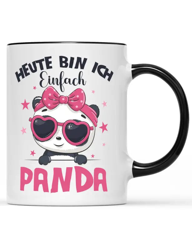 
                      
                        Heute bin ich einfach PANDA Tasse - Schwarz
                      
                    