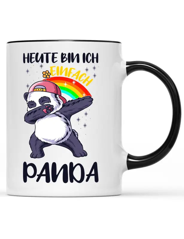 
                      
                        Heute bin ich einfach PANDA Tasse - Schwarz
                      
                    