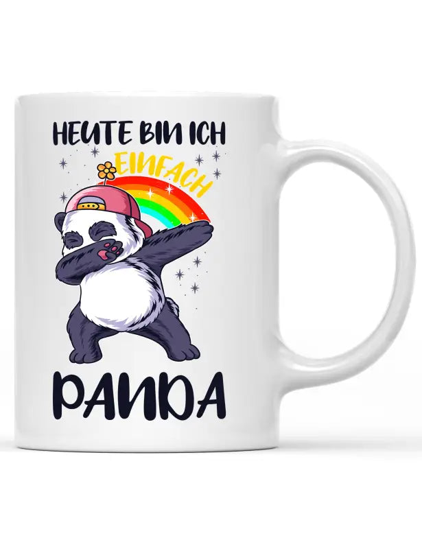 
                      
                        Heute bin ich einfach PANDA Tasse - Weiß
                      
                    