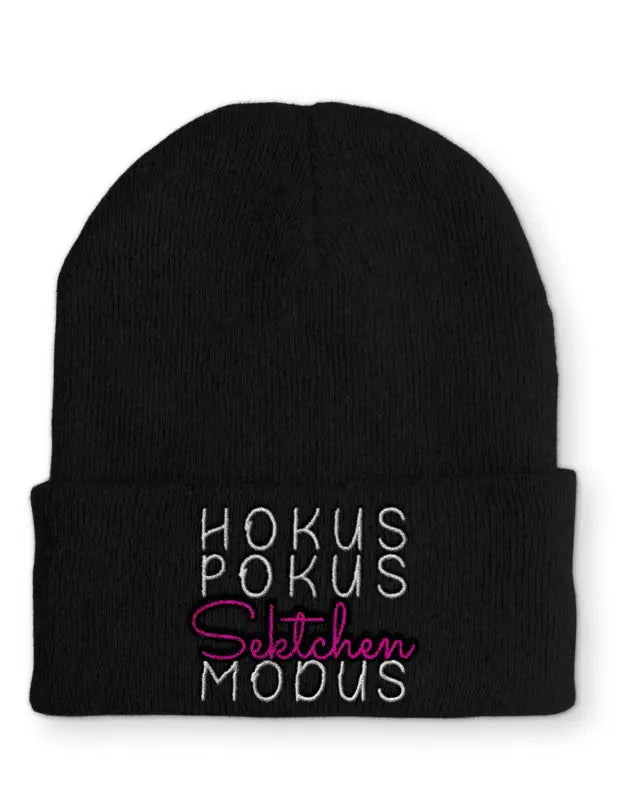 Hokus Pokus Sektchen Modus Statement Mütze mit Spruch - tshirtladen - 