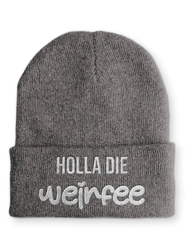 
                      
                        Holla die Weinfee Statement Mütze mit Spruch - Grey
                      
                    