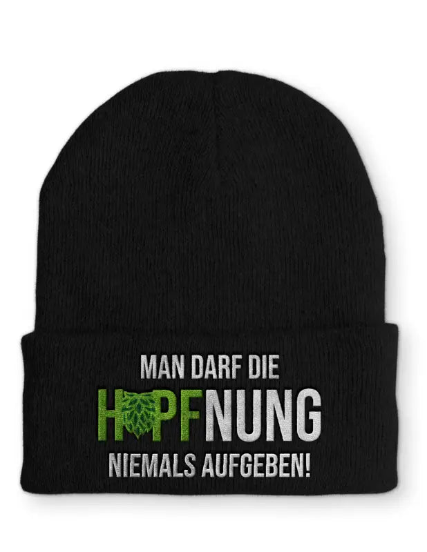 Hopfnung Wintermütze perfekt für die kalte Jahreszeit - Black