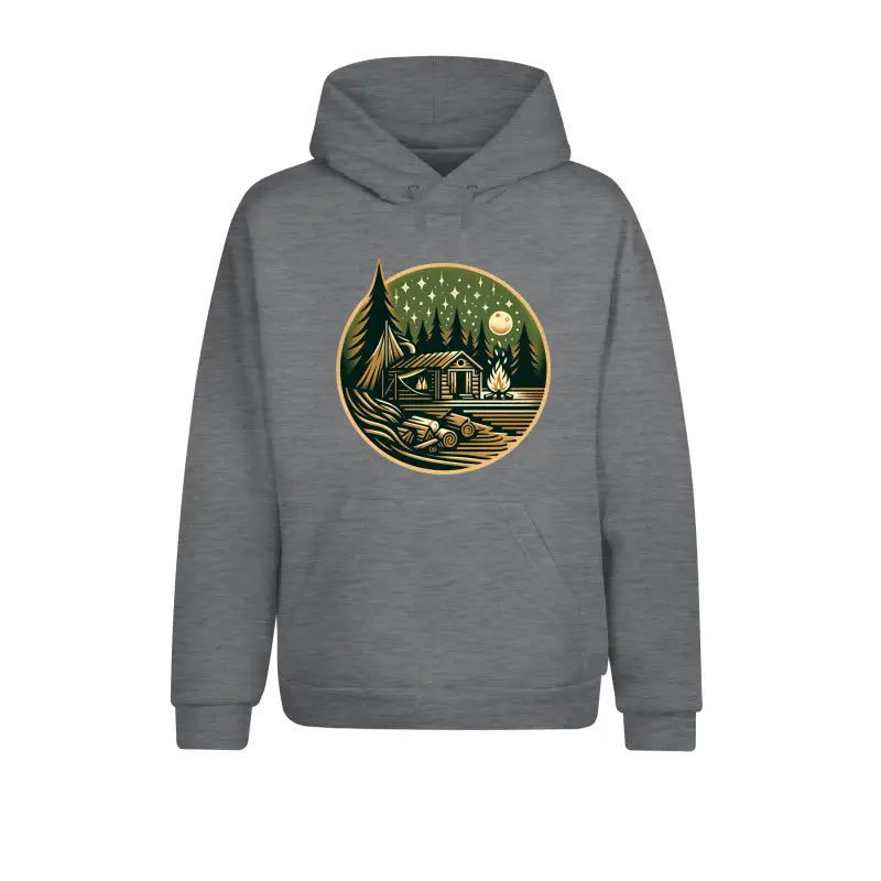 
                      
                        Hütte Mitternacht Statement Hoodie Unisex - XS / Sports Grey
                      
                    