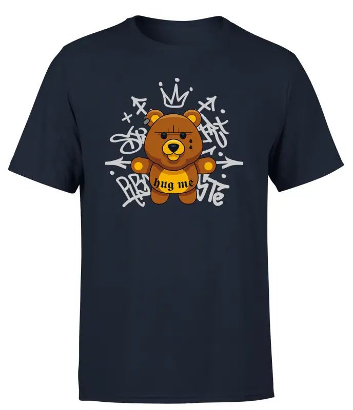 hug me bären Funshirt T-Shirt Herren - tshirtladen - 