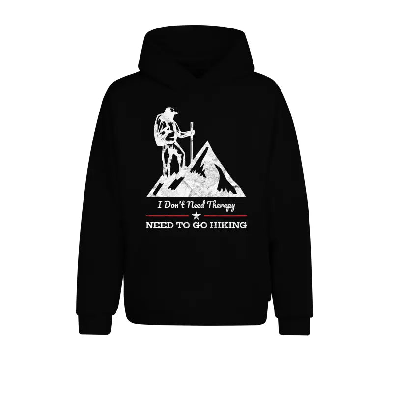 I dont need therapy Hoodie Unisex - XS / Schwarz
