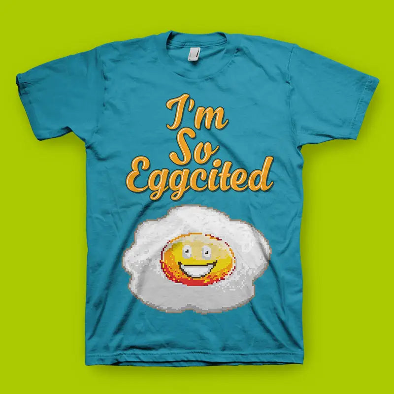 I´m so Eggcited Herren T - Shirt Unisex - XS