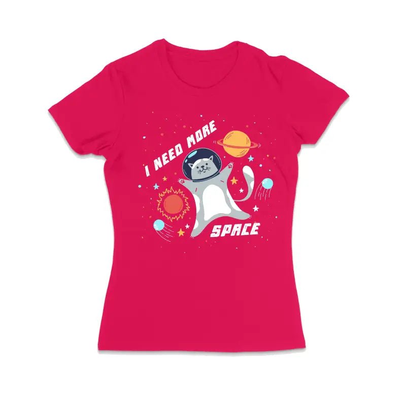I Need More Space Astronaut Damen T-Shirt für Raumfans - tshirtladen - 