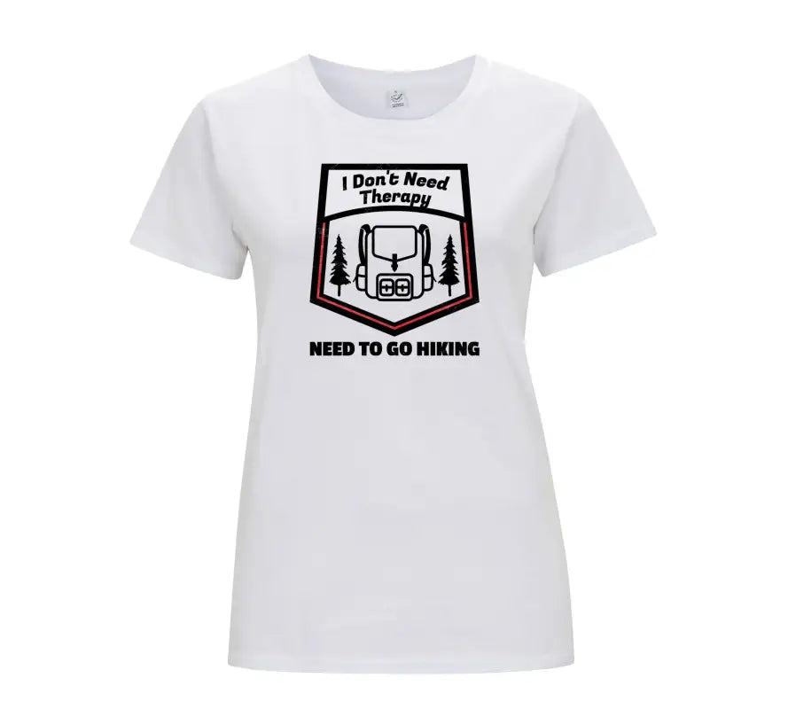 I need to go hiking Damen T - Shirt - S / Weiss