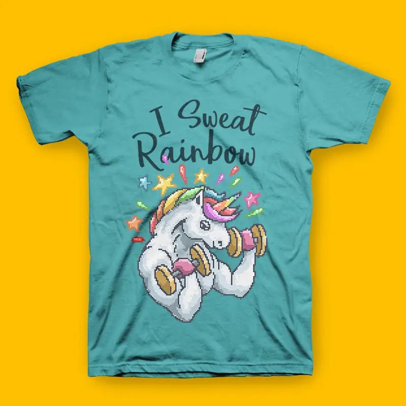 I sweat Rainbow Herren T-Shirt Unisex - tshirtladen - 