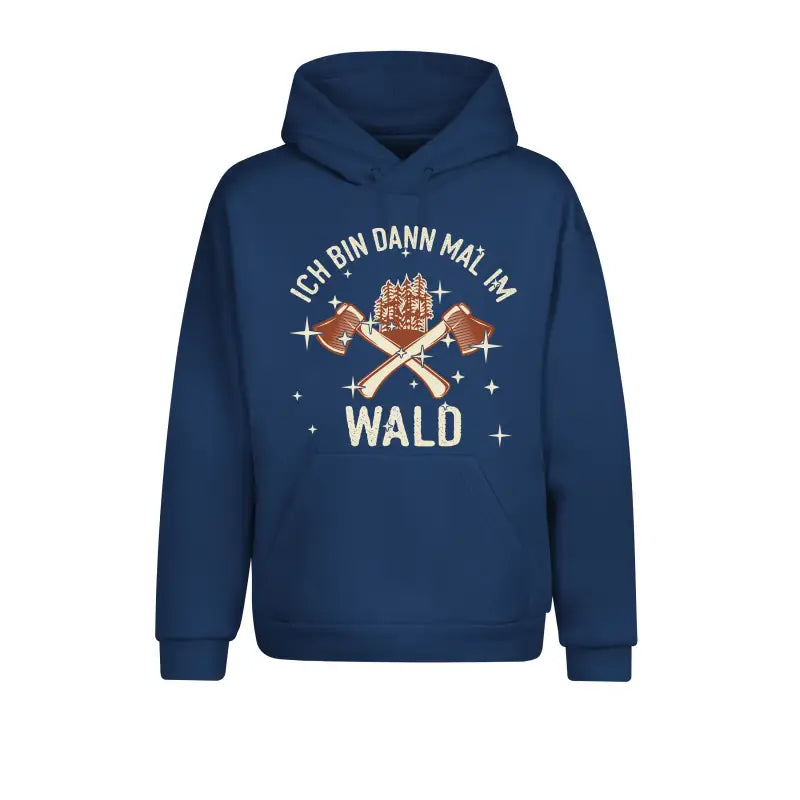 Ich bin dann mal im Wald 2.0 Hoodie Unisex - XS / Ink