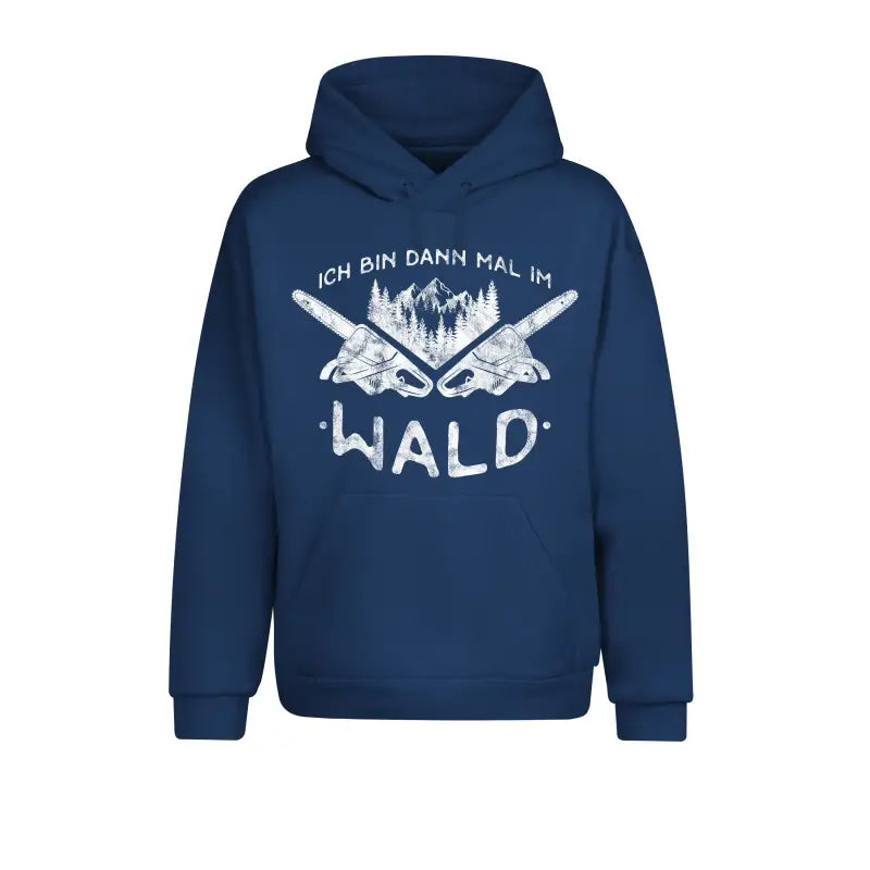 Ich bin dann mal im Wald 3.0 Hoodie Unisex - XS / Ink