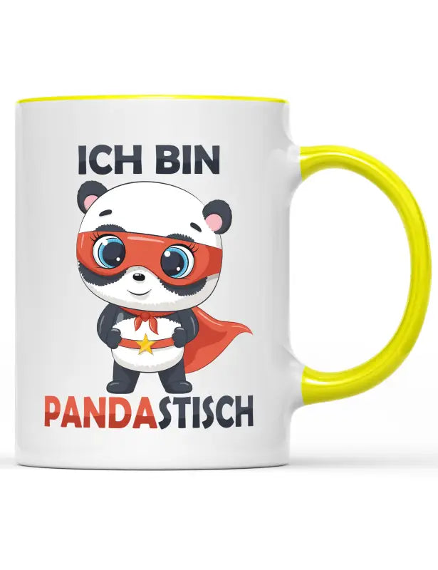 
                      
                        Ich bin PANDASTISCH Tee & Kaffeetasse - Gelb
                      
                    