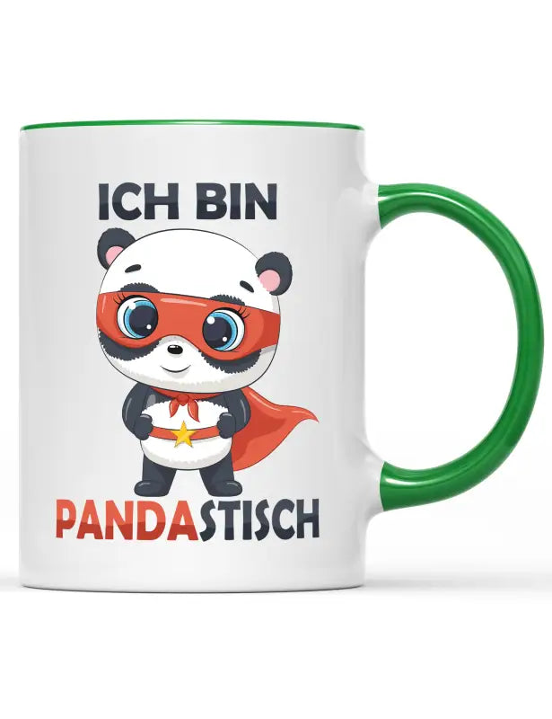 
                      
                        Ich bin PANDASTISCH Tee & Kaffeetasse - Grün
                      
                    